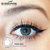 Qfdian 3TONE Gray 14.5mm 1 Pair | 1 Year