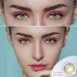 Qfdian Bling Green 14.2mm 1 Pair | 1 Year