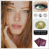 Qfdian NewYork Hazel 14.2mm 1 Pair | 1 Year