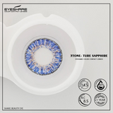 Qfdian 3TONE Ture-Sapphire 14.5mm 1 Pair | 1 Year