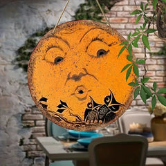 Halloween Wooden Decorative Plaque - Festive Indoor/Outdoor Art & Craft