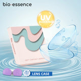 Bio-essence 1 Pair Contact Lenses with Diopters Lenses Correction With Degree Transparent Lenses With Prescription Yearly Lenses