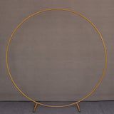 Qfdian  Round metal arch bracket, durable metal, essential for wedding and birthday party decoration, easy to install