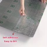 Qfdian  40cmX3m self-adhesive wall sticker waterproof anti fouling anti mold living room background wall decoration wallpaper