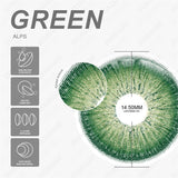 Qfdian Alps Green 14.5mm 1 Pair | 1 Year