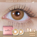 Qfdian Atlantis Brown 14.5mm 1 Pair | 1 Year