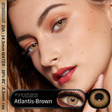 Qfdian Atlantis Brown 14.5mm 1 Pair | 1 Year