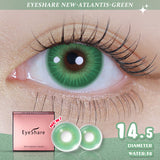 Qfdian Atlantis Green 14.5mm 1 Pair | 1 Year
