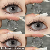 Qfdian Aurora Crystal 14.2mm 1 Pair | 1 Year
