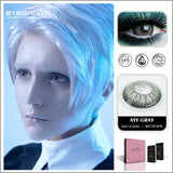 Qfdian Cosplay AYY Gray 14.5mm 1 Pair | 1 Year