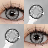 Qfdian Cosplay AYY Gray 14.5mm 1 Pair | 1 Year