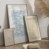 Qfdian Cute Pastel Drawings Canvas Posters