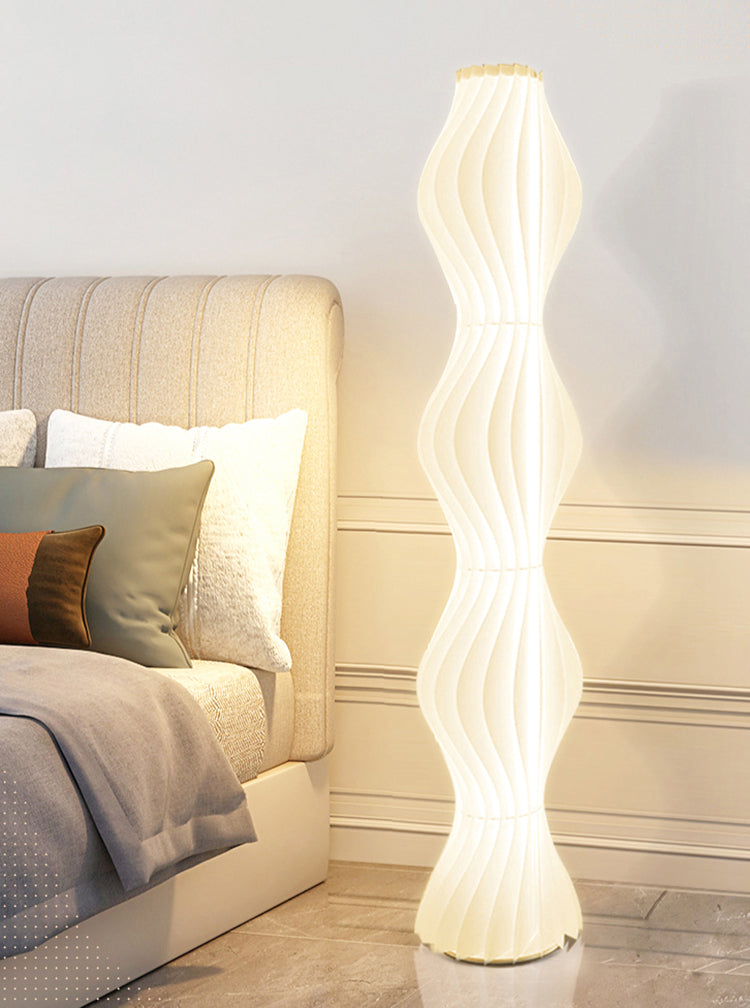 Qfdian Wavy Decorative Floor Lamp