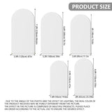 Qfdian  Arch bracket cloth cover combination, courtyard atmosphere, indoor and outdoor birthday party background decoration