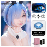 Qfdian Cosplay Bella Blue 14.5mm 1 Pair | 1 Year