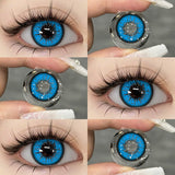 Qfdian Cosplay Bella Blue 14.5mm 1 Pair | 1 Year