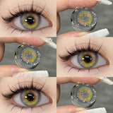 Qfdian Bling Purple 14.2mm 1 Pair | 1 Year