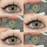 Qfdian Brazilgirl  Amber 14.0mm 1 Pair | 1 Year