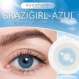 Qfdian Brazilgirl Azul 14.0mm 1 Pair | 1 Year
