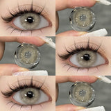 Qfdian Brazilgirl Ochre 14.0mm 1 Pair | 1 Year