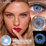 Qfdian Brussels Blue 14.0mm 1 Pair | 1 Year