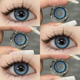 Qfdian Bubble Blue 14.5mm 1 Pair | 1 Year