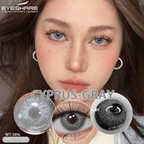 Qfdian Cyprus Gray 14.2mm 1 Pair | 1 Year