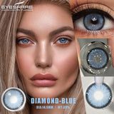 Qfdian Diamond  Blue 14.5mm 1 Pair | 1 Year