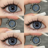 Qfdian Diamond  Blue 14.5mm 1 Pair | 1 Year
