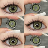 Qfdian Diamond Green 14.5mm 1 Pair | 1 Year