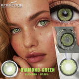 Qfdian Diamond Green 14.5mm 1 Pair | 1 Year