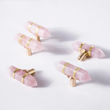 Qfdian Elegance Crystal Brass Cabinet Knob