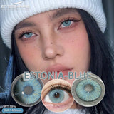 Qfdian Estonia Blue 14.5mm 1 Pair | 1 Year