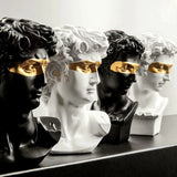Qfdian Creative David & Giuliano Mini Sculpture