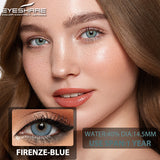Qfdian Firenze Blue 14.5mm 1 Pair | 1 Year