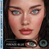 Qfdian Firenze Blue 14.5mm 1 Pair | 1 Year