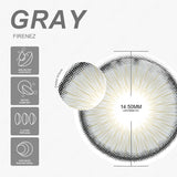 Qfdian Firenze Gray 14.5mm 1 Pair | 1 Year