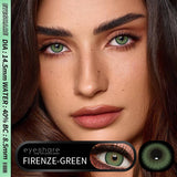 Qfdian Firenze Green 14.5mm 1 Pair | 1 Year