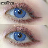 Qfdian Gem Brilliant-Blue 14.0mm 1 Pair | 1 Year