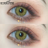 Qfdian GEM Brown Color Contact Lenses 14.0mm