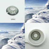 Qfdian Cosplay AYY Gray 14.5mm 1 Pair | 1 Year