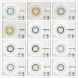Natural Color Contact Lenses for Eyes Iceland Series Colored Contacted Lenses Eye Color 1 Pair Contact Lens Beauty Eye Makeup