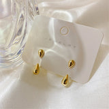Women Earrings Fashion Water Drop Pendant Earrings Femme Summer Jewelry Cool Girl Friendship Gift
