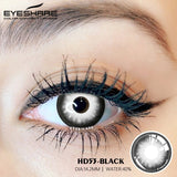 Qfdian Cosplay HD53 Black 14.2mm 1 Pair | 1 Year