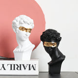 Qfdian Creative David & Giuliano Mini Sculpture