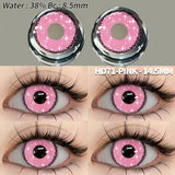Qfdian Cosplay HD71 Pink 14.5mm 1 Pair | 1 Year