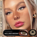 Qfdian Holland Brown 14.5mm 1 Pair | 1 Year