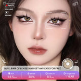 Qfdian Holland Brown 14.5mm 1 Pair | 1 Year