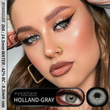 Qfdian Holland Gray 1 Day Use I 14.5mm, 10 Pcs=5Pair
