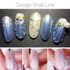 MSHARE 3D Top Coat UV LED Gel Rhinestones No Wipe Topcoat Without Sticky Layer Water Drop 50ml